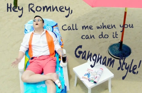 Romney Gangnam Style